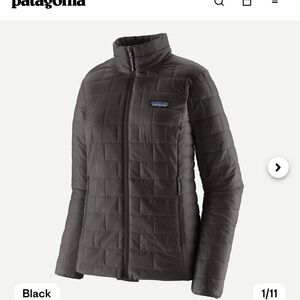 Patagonia Women's Black Nano Puff Jacket